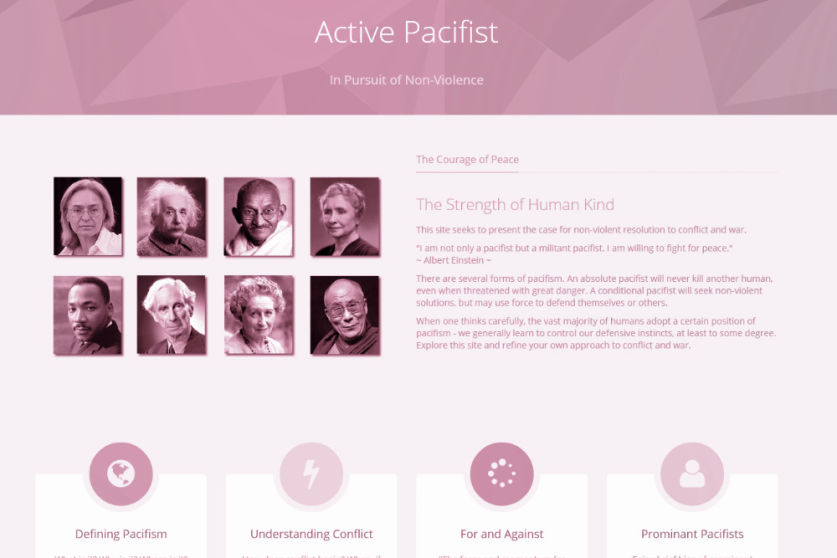 Active Pacifist